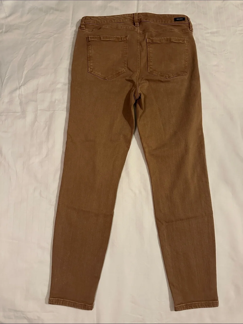 Liverpool High-Rise Ankle Skinny Jeans in Brown - Picture 7 of 9